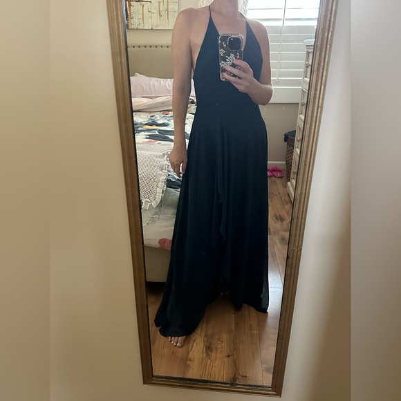 jenny yoo navy farrah gown Store Navy Farrah Gown by Jenny Yoo Rent the Runway